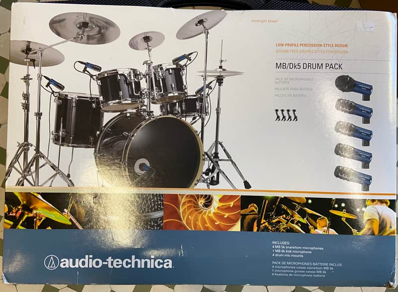 Set microfoni audio-technica mb/dk5 drum pack image 1