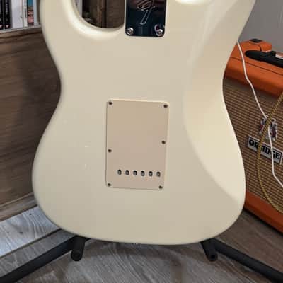 Immagine Fender Robin Trower Stratocaster 2006 - Artic White - 4