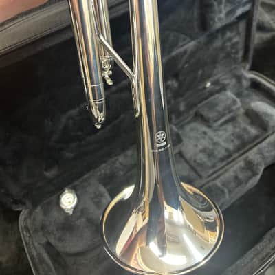 Yamaha YTR-4335GS Intermediate Bb Trumpet 2000s - Silver image 5