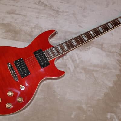 2017 ThinTheHerd Custom Build Ovation Ultra GP  Tribute Clone Ferrari Red Hard Shell Case! image 2