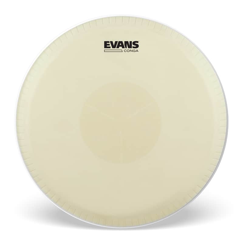 Evans Tri-Center Extended Collar Conga Drum Head, 11.75 Inch image 1