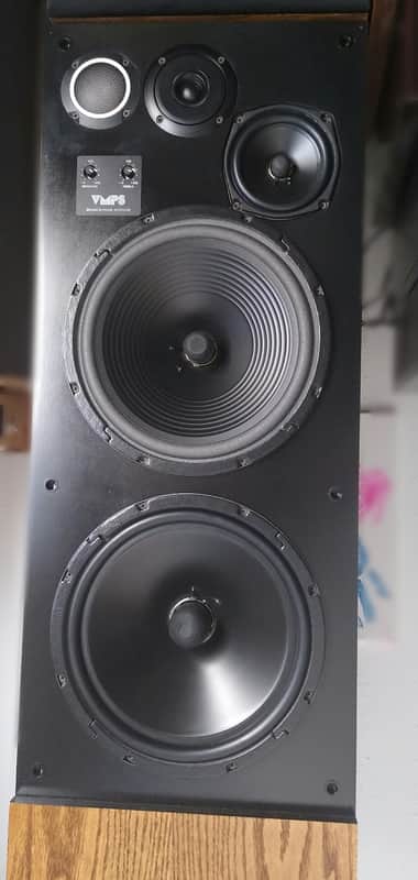 Vmps Tower II Super Towers Speakers. Oak. Mint image 1