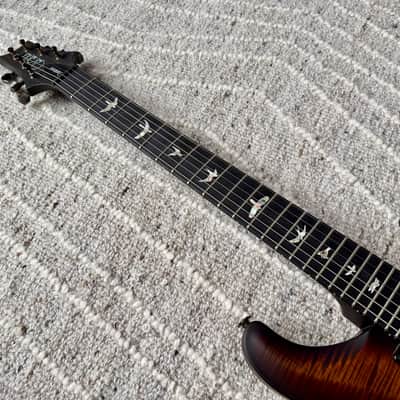 PRS Wood Library Custom 24 10-Top 2019 - Satin Black Gold Wrap image 9