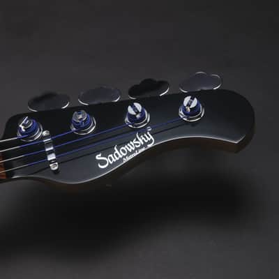 Sadowsky P-Bass Bass Freaks Ltd 4 - Solid Black image 6