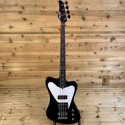 Mike Lull NRT4 Non-Reverse 4 String Bass - Satin Black USED image 2