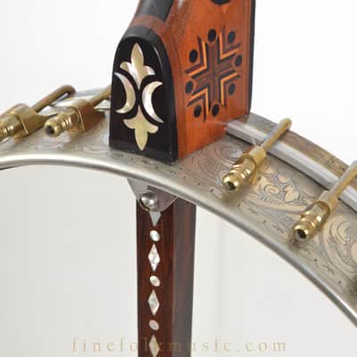 1900s UNKNOWN PRESENTATION 5-STRING BANJO image 10