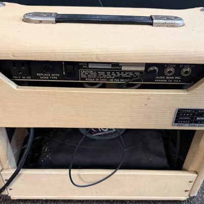 Music Man 110 RD Fifty 50-Watt 1x10" Guitar Combo with Limiter 1982 - 1984 - White image 3