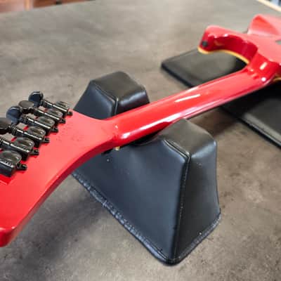 Gibson U2 1987 Ferrari Red HSS American U-2 Super Strat USA Custom Jackson Lawsuit Headstock Soloist Design SL1 image 25