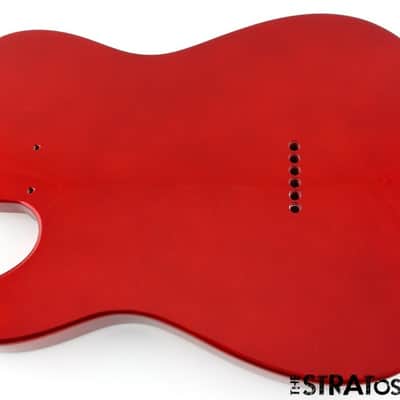 NEW Replacement BODY for Fender Telecaster Tele, Alder, Metallic Red image 2