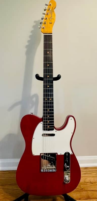 Fender American Vintage II '63 Telecaster 2022 - Present - Crimson Red Transparent image 1