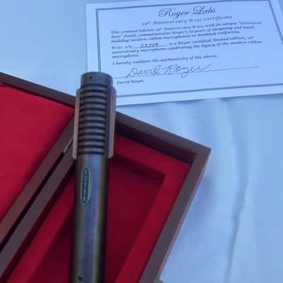 Royer R-121 Ribbon Microphone 25th Anniversary Limited Edition image 1