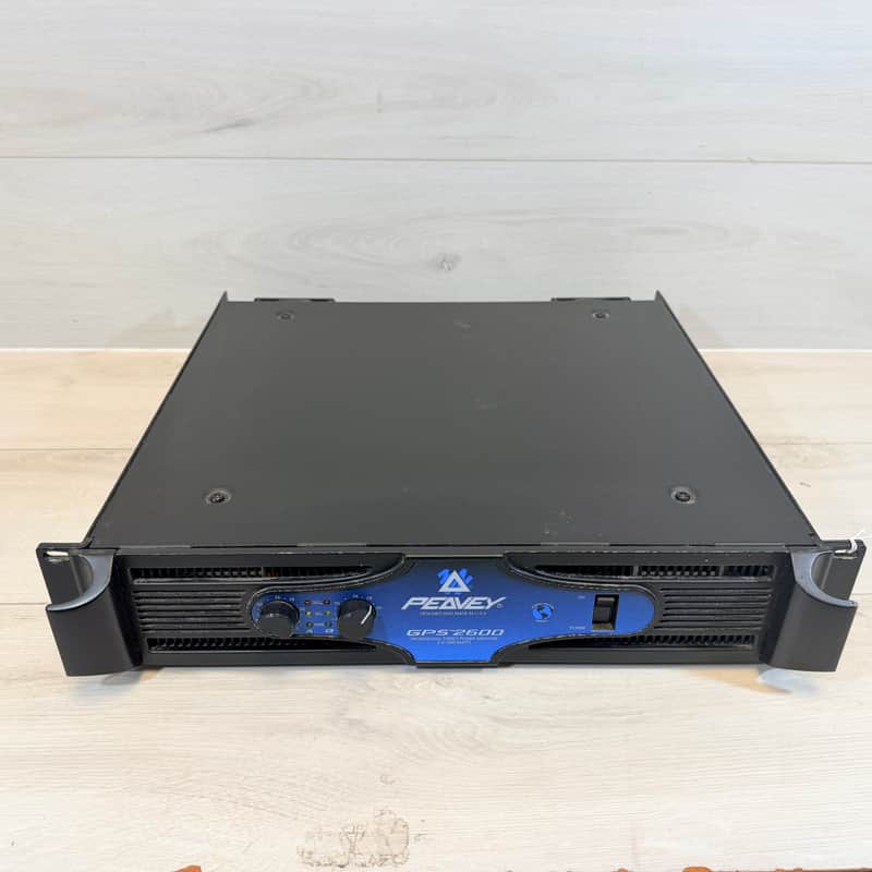 Peavey GPS 2600 Professional Stereo Power Amplifier 2 x 1300W Rackmount 2000's image 1