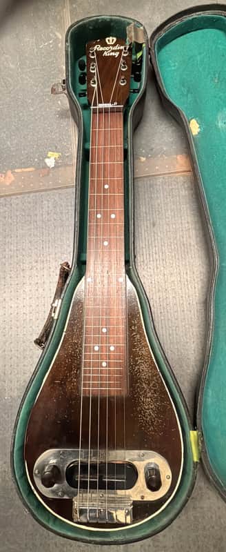 Recording King Model "D" made by Gibson 1939-1940 LAP STEEL W/ CASE PLAYER image 1