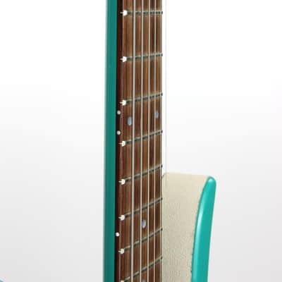 1995 Jerry Jones Neptune Longhorn Baritone Bass VI 6-String Guitar - SEA FOAM GREEN! image 8
