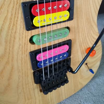 Kiesel JB24 Jason Becker Tribute Numbers Guitar Natural image 6