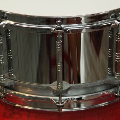 RARE Pearl Free-Floating Steel - COS 14"X6.5 snare Japan 1st gen image 7