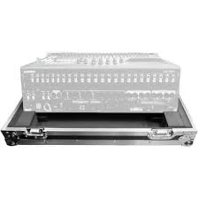 Odyssey FZQU24W Road Case - Allen & Heath QU-24 Mixing Console Flight Case with Wheels image 4
