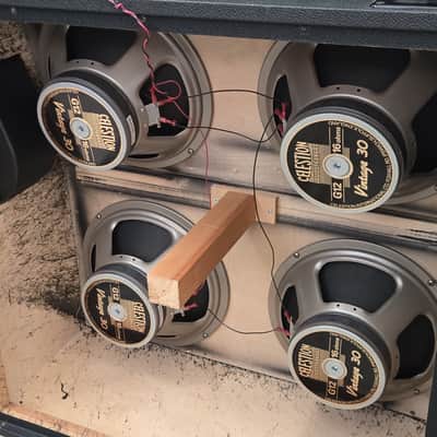 Marshall 1960AX 1993 Marshall 1960AX Guitar Cabinet (1993) Loaded with Vintage 30 Speakers image 7
