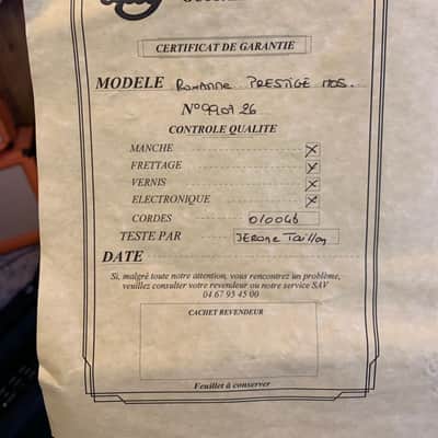 Lag Roxane Prestige Made in France Original 1.997 image 21