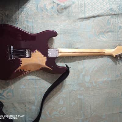 Fender 40th Anniversary American Standard Stratocaster with Rosewood Fretboard 1994 Lipstick Red image 4