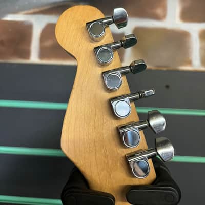 Squier Pro-Tone Stratocaster Olympic White 1997 Electric Guitar image 10