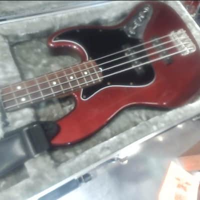 Fender JAZZ BASS - OXBLOOD image 9