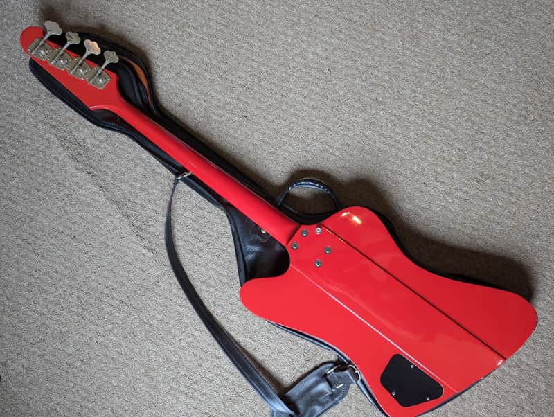 Burny TB-70 Thunderbird 1980s - Red | Reverb