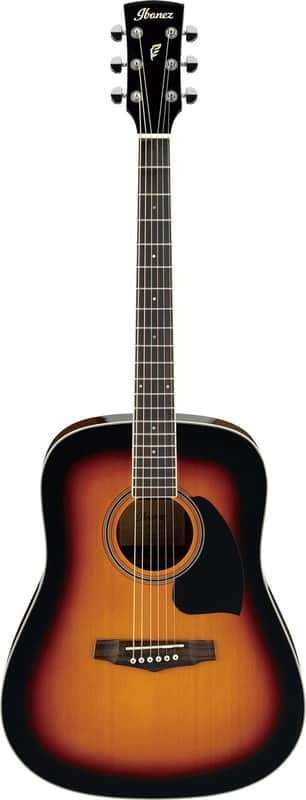 Ibanez PF15 Acoustic Guitar Vintage Sunburst image 1
