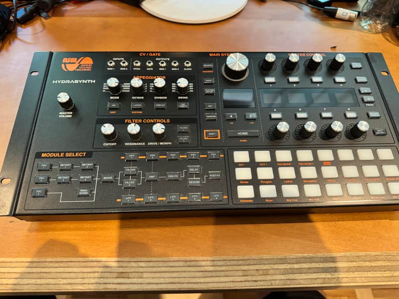 ASM Hydrasynth Desktop Polyphonic Synthesizer 2020 - Black image 1