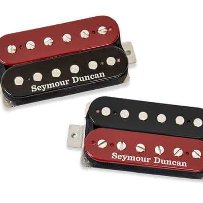 Seymour Duncan Hot Rodded Humbucker set - red / black zebra image 1
