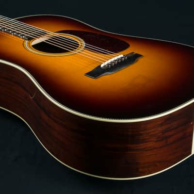 Collings DS2HG Madagascar Rosewood and German Spruce Sunburst 12-Fret Custom NEW image 14
