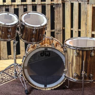 DW Collector's "333" Natural Lacquer Over Monkey Pod - 22,10,12,16 - SO#1160832 image 7
