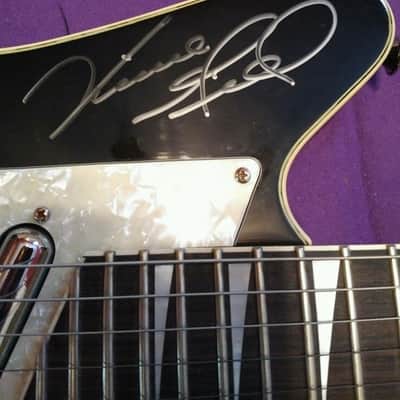 Black Charvel Surfcaster Formerly Owned By Vince Gill image 2