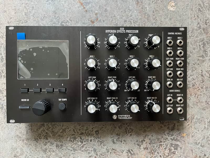 Synthesis Technology E520 Hyperion Effects Processor 2021 - Black Bild 1