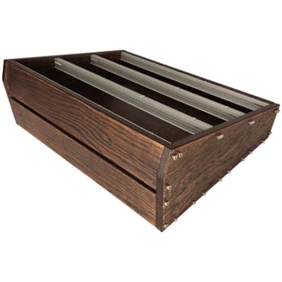 9U / 104hp Eurorack case EVA • Dark oak • Rails + M3 nuts • Unpowered image 4