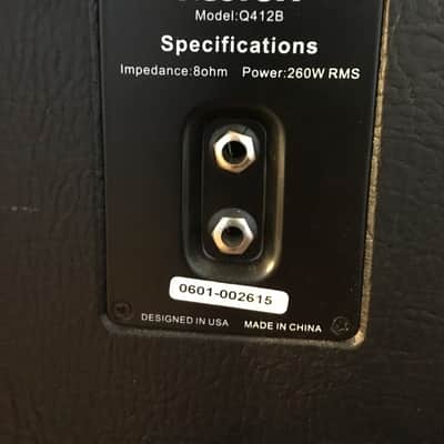 KUSTOM QUAD HD 100,  A & B 4X12 Cabs with Celestion G12N-65'S, FULL STACK!!! image 3