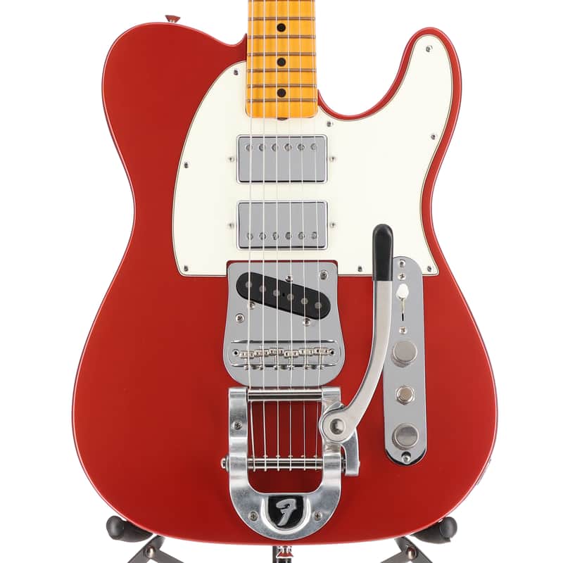 Fender Certified Pre-Owned Stories Collection Mike Campbell Red Dog Telecaster, Maple Fingerboard, Red Dog Red (P4) (50582) image 1