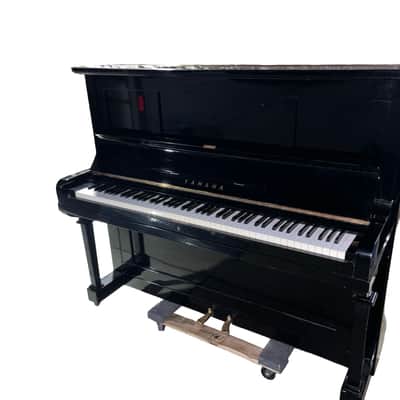 Yamaha U2 50” Upright Piano 1963 - Ebony image 2