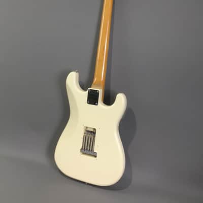 LEFTY! Vintage Fender Strat ‘67 Reissue Blonde Relic ST60s Staggered Pups Maple Neck 7.5 Lb HSC image 6
