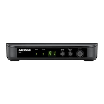 Shure BLX24/B58 UHF Wireless Microphone System - Perfect for Church, Karaoke, Vocals - 14-Hour Battery Life, 300 ft Range | Includes BETA 58A Handheld Vocal Mic, Single Channel Receiver | H11 Band image 3