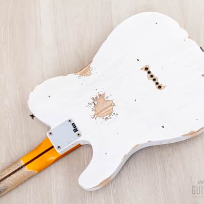 2023 Fender Custom Shop ‘52 Telecaster Heavy Relic Dirty Blonde w/ Streamlined U Neck image 14