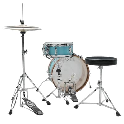 Tama LJK28S-AQB Club-JAM Mini Kit (Aqua Blue) - Drum Shell Set image 2