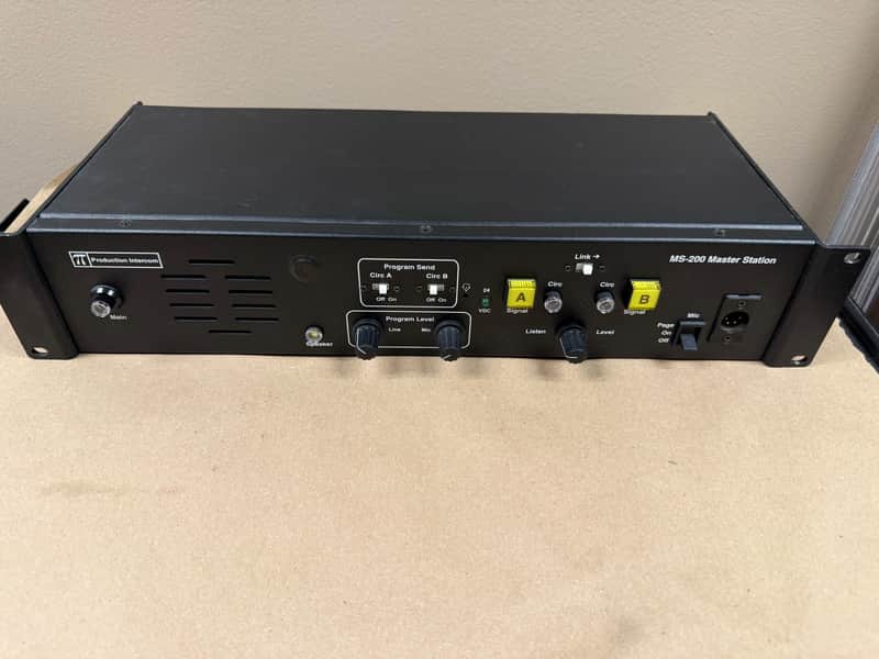 Production Intercom MS-200 2-Channel Master Station image 1