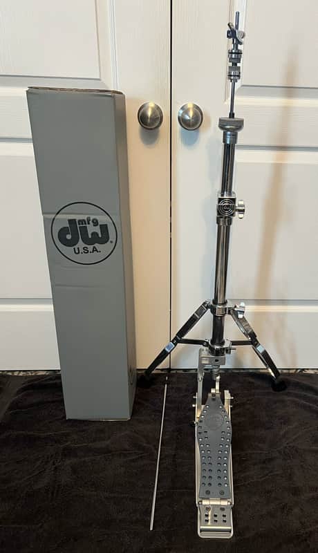 DW DWCPMDDHH2 MDD Machined Direct Drive Hi-hat Stand - Polished - 2-Leg image 1