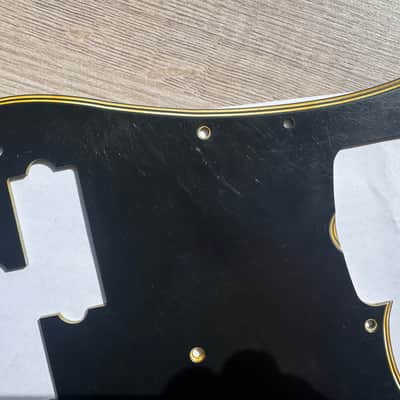70's Fender Precision Relic 5 Ply P bass'72 thru 79 Aged Black Pickguard RI vintage image 5