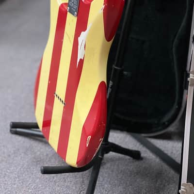 2011 Fender Wayne Kramer Artist Series Signature Stratocaster - Stars & Stripes image 11