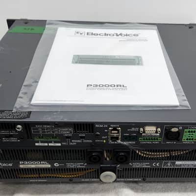 Electro/Voice (Dynacord)  Model  P-3000-RL  Power Amp  2x 750 Watts 8Ω, Precision Series Power Amplifier,In good condition, Made in Germany image 5