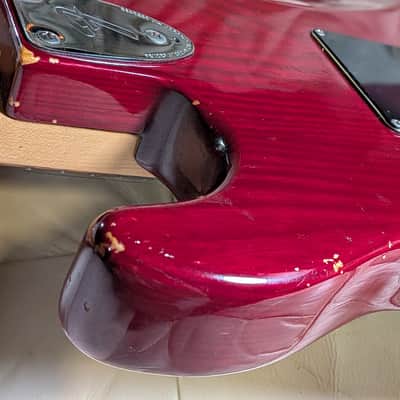 Fender Stratocaster with Rosewood Fretboard 1978 - 1980 - Wine image 7