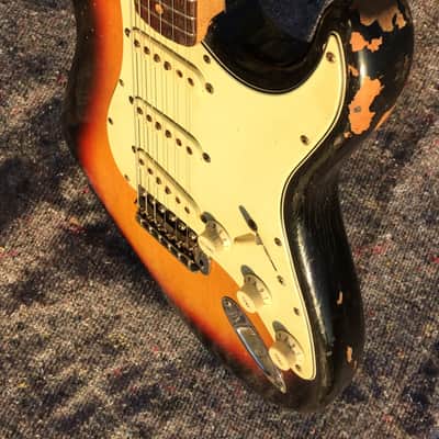 Fender stratocaster 1964 Sunburst image 7