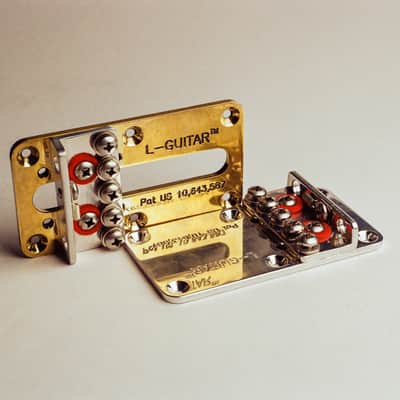 L Guitar Glide PRO Tremolo Bridge with Claw Lock Resonator image 6